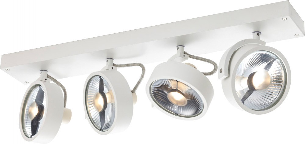 SLV KALU CW, Indoor Wand- & Deckenaufbauleuchte, QPAR111, 4x, weiß - Wand- und Deckenleuchten SLV KALU CW, Indoor Wand- & Deckenaufbauleuchte, QPAR111, 4x, weiß - Wand- und Deckenleuchten von SLV