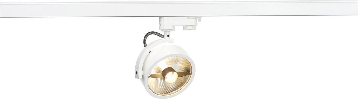 SLV KALU TRACK QPAR111 Leuchten- kopf, weiss, inkl. 3P.-Adapter - Leuchten mit 3 Phasen Adapter 230V SLV KALU TRACK QPAR111 Leuchten- kopf, weiss, inkl. 3P.-Adapter - Leuchten mit 3 Phasen Adapter 230V von SLV