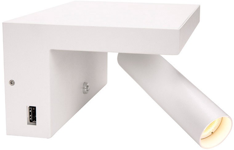 SLV KARPO Bedside, LED Indoor Wandaufbauleuchte, weiß, 3000K - Wand- und Deckenleuchten SLV KARPO Bedside, LED Indoor Wandaufbauleuchte, weiß, 3000K - Wand- und Deckenleuchten von SLV