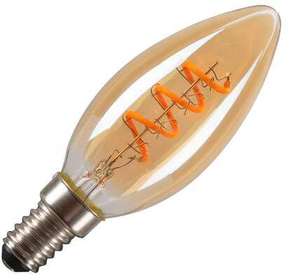 SLV LED C35, LED-Leuchtmittel, gold, E14, 2W, 2200K - LED Lampen Sockel E14 SLV LED C35, LED-Leuchtmittel, gold, E14, 2W, 2200K - LED Lampen Sockel E14 von SLV