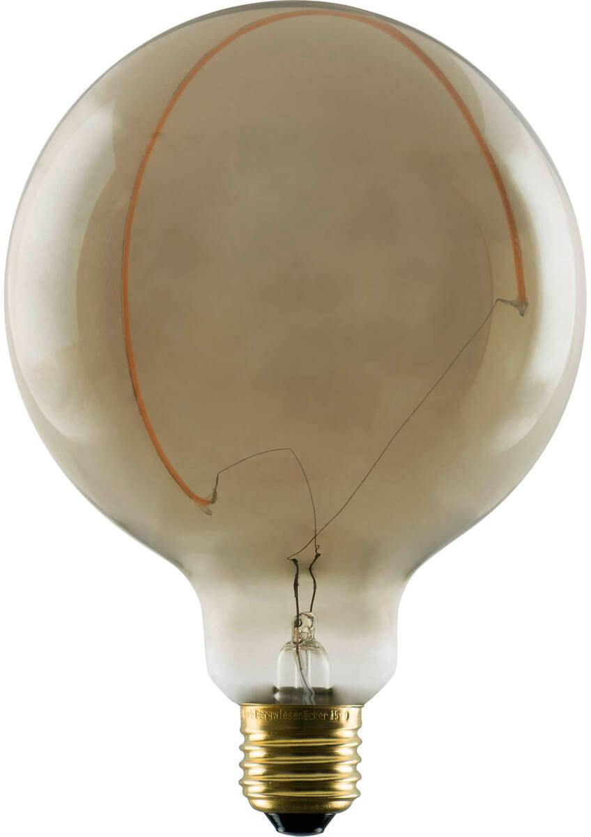 SLV LED Illusion Globe 125 Crescent slanting, LED-Leuchtmittel, smokey, E27, PHASE, 6W, 1900K - LED Lampen Sockel E27 SLV LED Illusion Globe 125 Crescent slanting, LED-Leuchtmittel, smokey, E27, PHASE, 6W, 1900K - LED Lampen Sockel E27 von SLV