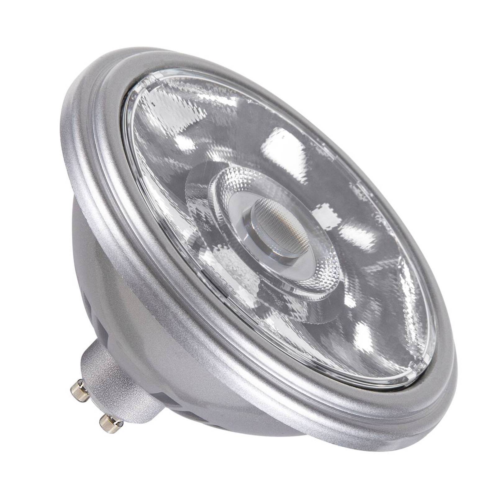 SLV LED-Reflektor QPAR111 GU10 silber 12,5W 4000K 1000 Lumen von SLV