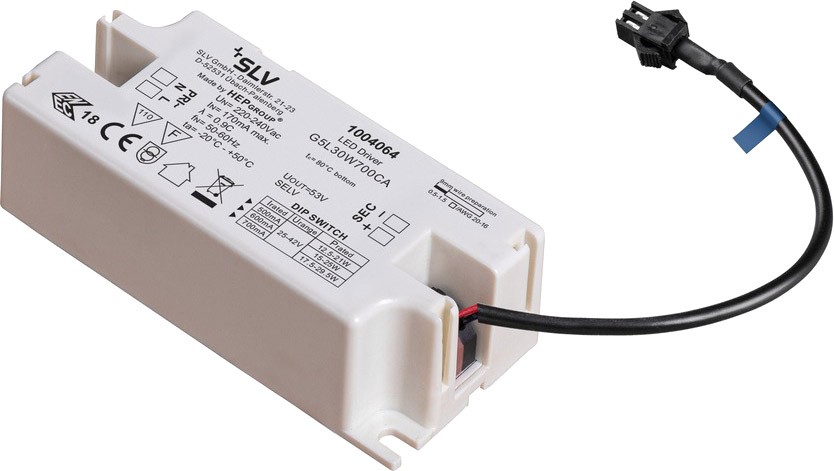 SLV LED Treiber, 21-29,5W 500/600/700mA SLV LED Treiber, 21-29,5W 500/600/700mA von SLV