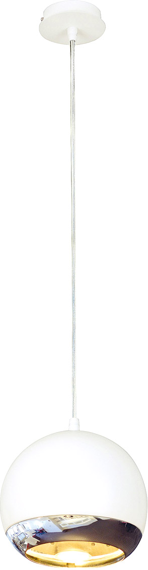 SLV LIGHT EYE Pendelleuchte mit Rosette, ES111, weiß/chrom - Pendelleuchten SLV LIGHT EYE Pendelleuchte mit Rosette, ES111, weiß/chrom - Pendelleuchten von SLV
