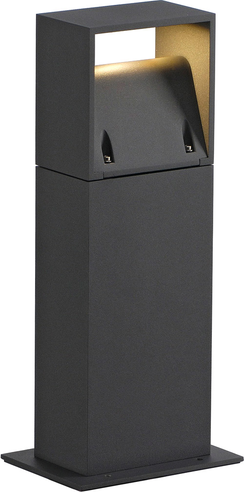 SLV LOGS 40 Stehleuchte, eckig, anthrazit, 6W LED, warmweiss - Stand-, Wand- und Deckenleuchten (Outdoor) von SLV