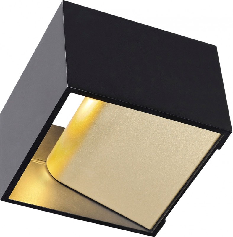 SLV LOGS IN, Wandleuchte, LED, 2000K-3000K Dim to Warm, schwarz/messing - Wand- und Deckenleuchten SLV LOGS IN, Wandleuchte, LED, 2000K-3000K Dim to Warm, schwarz/messing - Wand- und Deckenleuchten von SLV