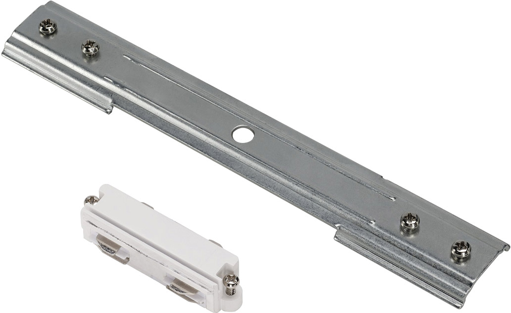 SLV Längsverbinder für 1-Phasen HV-Stromschiene, Einbauversion, weis - 1 Phasen Stromschienen 230V SLV Längsverbinder für 1-Phasen HV-Stromschiene, Einbauversion, weis - 1 Phasen Stromschienen 230V von SLV