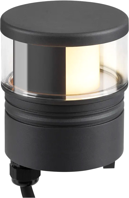 SLV M-POL S Polehead, Shader Leuchtenkopf, anthrazit, 19W, 520/550lm, 2700/3000K, CRI90, DALI - Stand-, Wand- und Deckenleuchten (Outdoor) von SLV