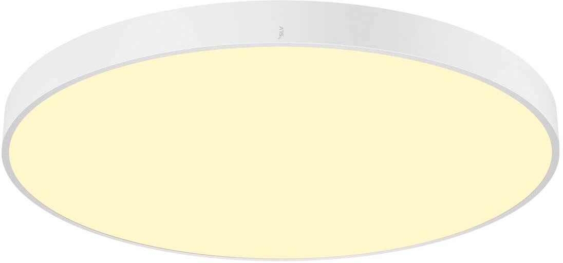 SLV MEDO® 90, Deckenaufbauleuchte, rund, 2700/3000/4000K, 79W, Phasenabschnitt, 110°, weiß - Wand- und Deckenleuchten von SLV