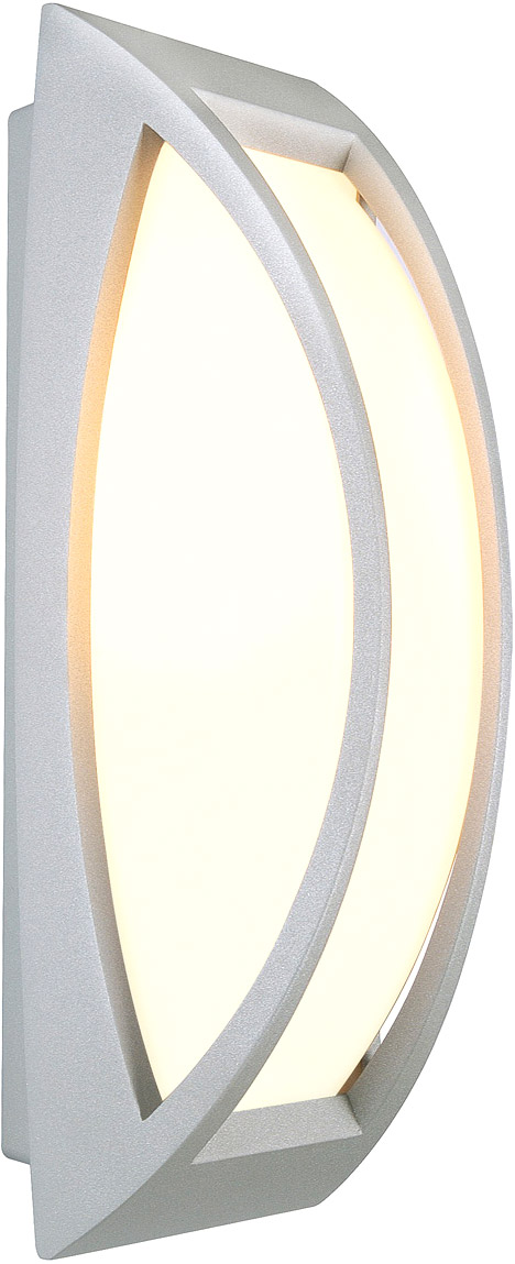 SLV MIANDA Wandleuchte E27, silbergrau - Stand-, Wand- und Deckenleuchten (Outdoor) von SLV