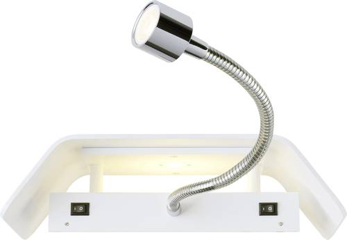 SLV Mana Spot 1000615 LED-Wandleuchte 11W Weiß SLV Mana Spot 1000615 LED-Wandleuchte 11W Weiß von SLV
