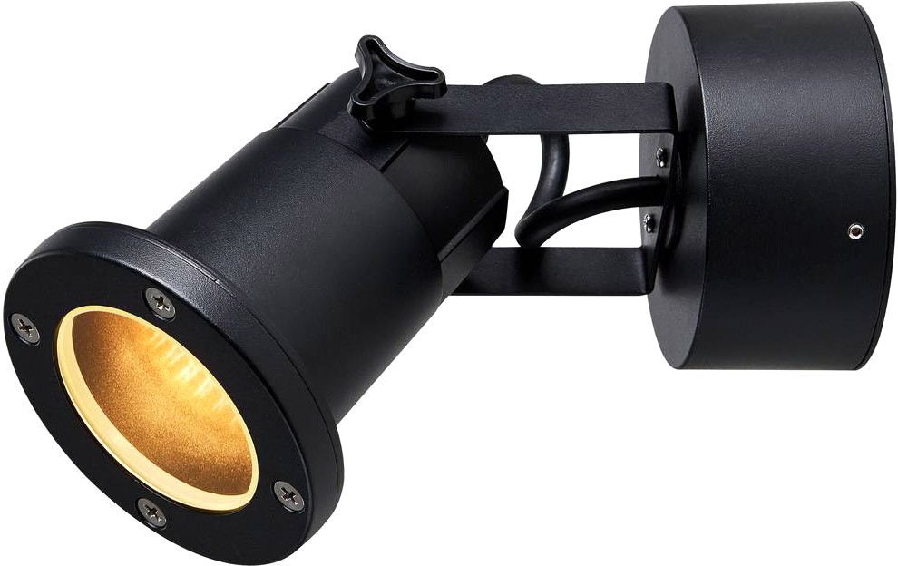 SLV NAUTILUS WL QPAR51, Outdoor Wandaufbauleuchte, schwarz - Wand- und Deckenleuchten SLV NAUTILUS WL QPAR51, Outdoor Wandaufbauleuchte, schwarz - Wand- und Deckenleuchten von SLV