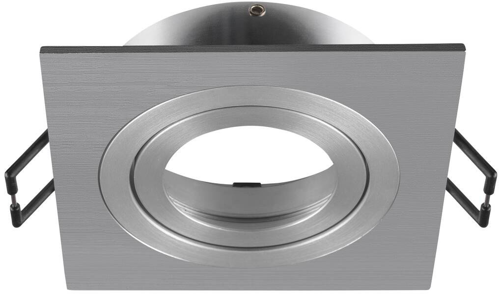 SLV NEW TRIA® 75, Deckeneinbauring, L: 9 B: 9 H: 2.6 cm, IP 20, aluminium - Einbauringe von SLV