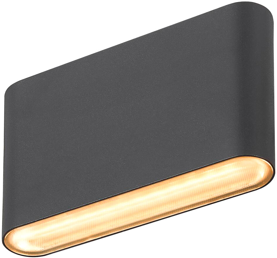 SLV OVAL 14 WL, Wandaufbauleuchte 2700/3000K, 6W, schwarz - Wand- und Deckenleuchten SLV OVAL 14 WL, Wandaufbauleuchte 2700/3000K, 6W, schwarz - Wand- und Deckenleuchten von SLV
