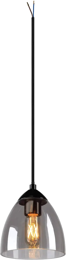 SLV PARA CONE GL GU10, Pendelleuchte schwarz / transparent - Pendelleuchten SLV PARA CONE GL GU10, Pendelleuchte schwarz / transparent - Pendelleuchten von SLV