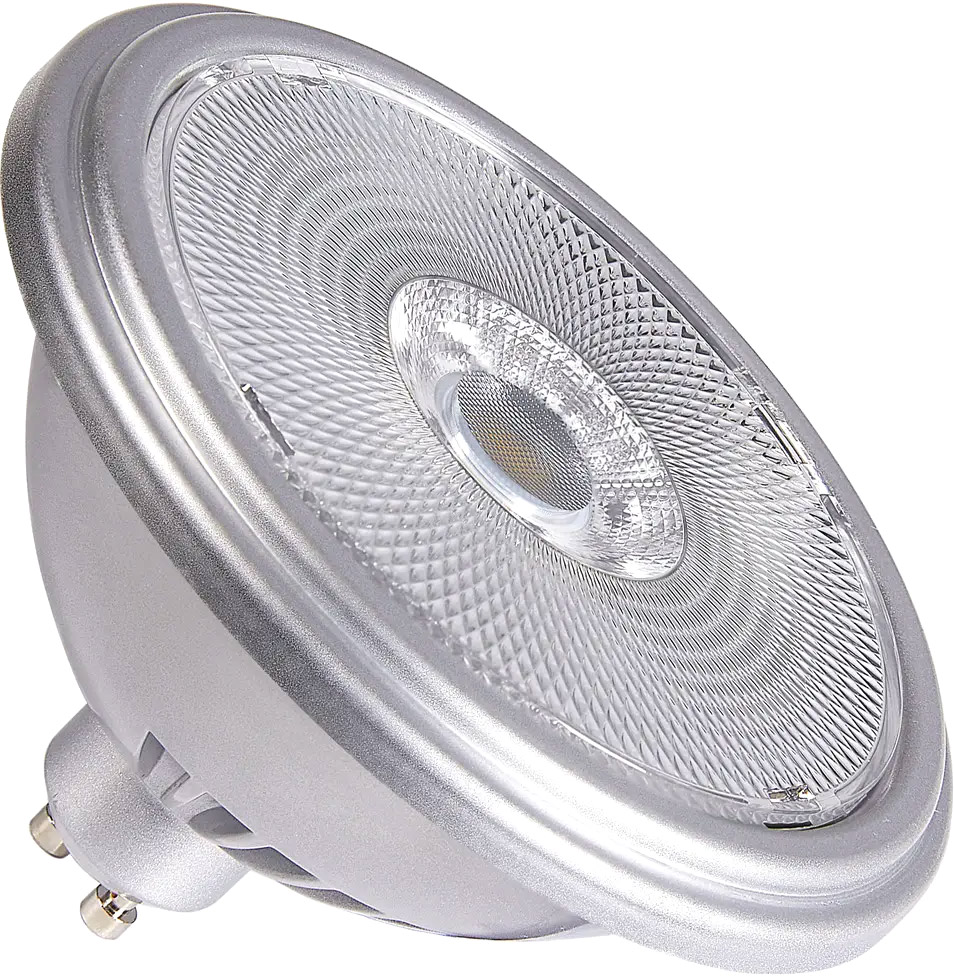SLV QPAR111 GU10, LED Leuchtmittel silber 12,5W 2700K CRI90 30° - LED Lampen ES111 SLV QPAR111 GU10, LED Leuchtmittel silber 12,5W 2700K CRI90 30° - LED Lampen ES111 von SLV