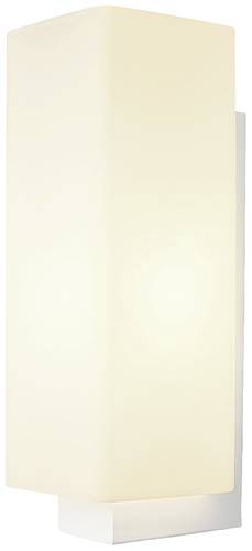SLV QUADRASS 1003431 LED-Wandleuchte E27 40W Weiß von SLV