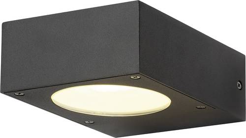 SLV Quadrasyl WL15 232285 Außenwandleuchte Energiesparlampe, LED GX53 9W Anthrazit SLV Quadrasyl WL15 232285 Außenwandleuchte Energiesparlampe, LED GX53 9W Anthrazit von SLV