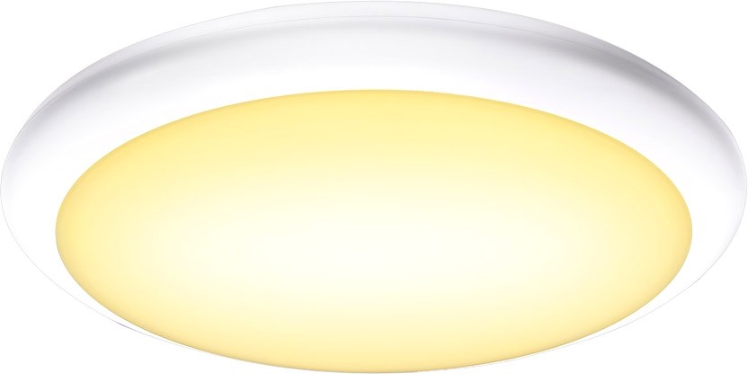 SLV RUBA 27 CW, Outdoor LED Wand- und Deckenaufbauleuchte weiß CCT switch 3000K - Stand-, Wand- und Deckenleuchten (Outdoor) von SLV