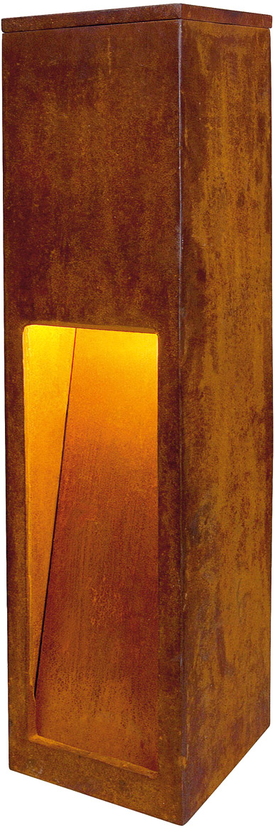 SLV RUSTY SLOT 50 Outdoor Standleuchte, LED, 3000K, eisen gerostet - Stand-, Wand- und Deckenleuchten (Outdoor) von SLV