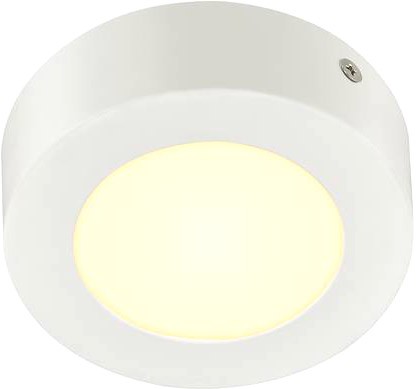 SLV SENSER 12, Indoor LED Deckenaufbauleuchte rund weiß 3000K - Wand- und Deckenleuchten SLV SENSER 12, Indoor LED Deckenaufbauleuchte rund weiß 3000K - Wand- und Deckenleuchten von SLV