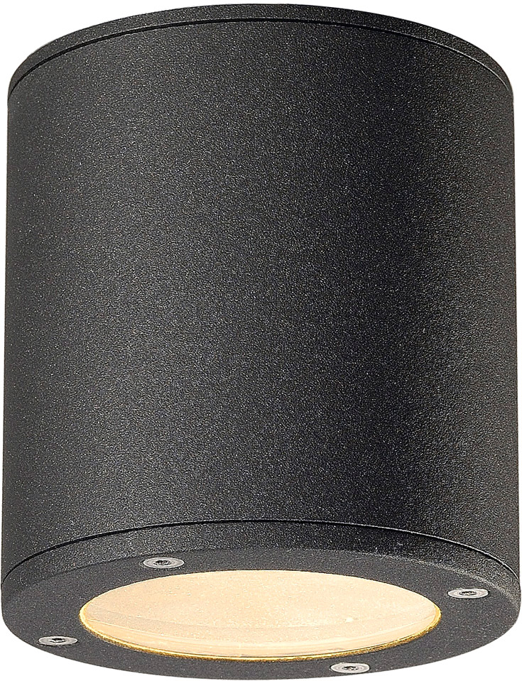 SLV SITRA CEILING Deckenleuchte, rund, anthrazit, GX53, max. 9W - Stand-, Wand- und Deckenleuchten (Outdoor) von SLV