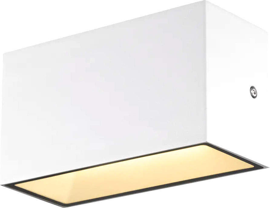 SLV SITRA M WL UP/DOWN, LED Outdoor Wandaufbauleuchte, weiss, CCT switch 3000/4000K - Stand-, Wand- und Deckenleuchten (Outdoor) von SLV