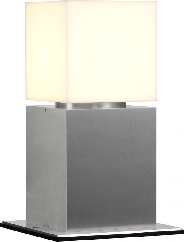 SLV SQUARE POLE 30, E27, Outdoor Stehleuchte, Edelstahl 304, max. 20W - Stand-, Wand- und Deckenleuchten (Outdoor) von SLV