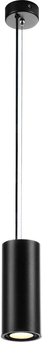SLV SUPROS 78 Pendelleuchte, LED, 3000K, rund, schwarz, 60° Linse, 9W - Pendelleuchten SLV SUPROS 78 Pendelleuchte, LED, 3000K, rund, schwarz, 60° Linse, 9W - Pendelleuchten von SLV