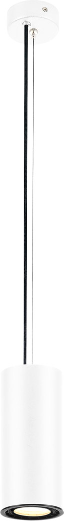 SLV SUPROS 78 Pendelleuchte, LED, 3000K, rund, weiß, 60° Linse, 9W - Pendelleuchten SLV SUPROS 78 Pendelleuchte, LED, 3000K, rund, weiß, 60° Linse, 9W - Pendelleuchten von SLV