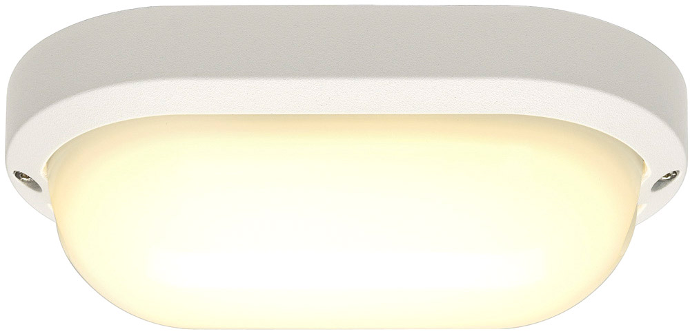 SLV TERANG 2 Leuchte, oval, weiss, 3000K - Stand-, Wand- und Deckenleuchten (Outdoor) von SLV