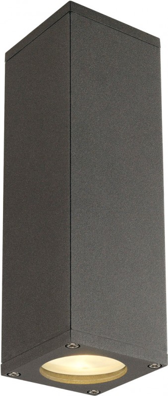 SLV THEO UP/DOWN, Wandleuchte, QPAR51, anthrazit, max. 2x50W - Wand- und Deckenleuchten SLV THEO UP/DOWN, Wandleuchte, QPAR51, anthrazit, max. 2x50W - Wand- und Deckenleuchten von SLV