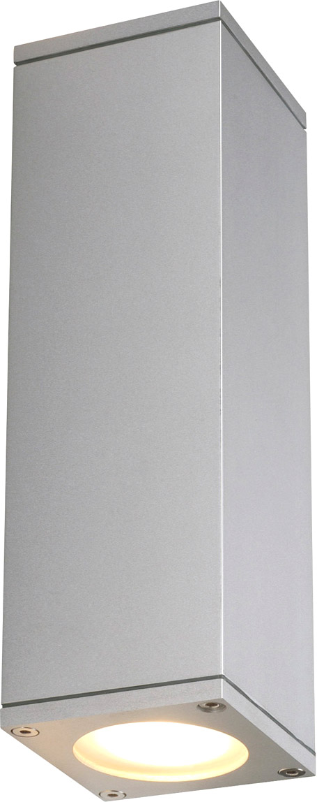 SLV THEO UP-DOWN OUT Wandleuchte, silbergrau - Stand-, Wand- und Deckenleuchten (Outdoor) von SLV