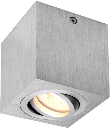 SLV TRILEDO, Indoor Deckenaufbauleuchte, QPAR51, alu gebürstet, max 10W - Wand- und Deckenleuchten SLV TRILEDO, Indoor Deckenaufbauleuchte, QPAR51, alu gebürstet, max 10W - Wand- und Deckenleuchten von SLV