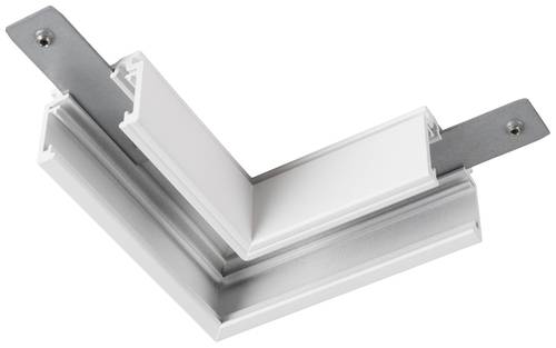 SLV Track Niedervolt-Schienensystem-Komponente L-Verbinder Weiß 1006578 48V TRACK für Aufbauschien von SLV