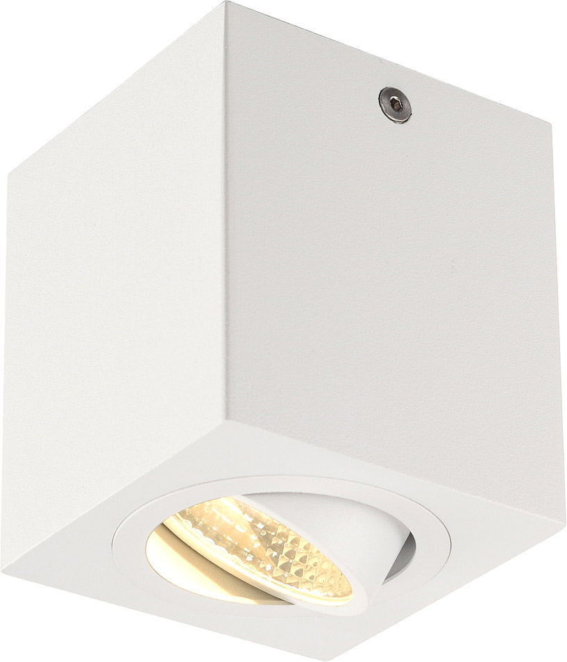 TRILEDO SQUARE CL Aufbau- downlight, mattweiss, LED, 6W, 38°, 3000K, inkl. - Downlights TRILEDO SQUARE CL Aufbau- downlight, mattweiss, LED, 6W, 38°, 3000K, inkl. - Downlights von SLV