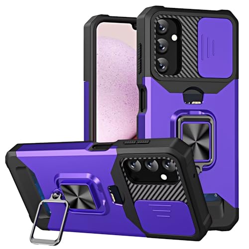 SLWYF für Handyhülle iPhone XS Max Hülle Kameraschutz mit 2 Schutzfolie, 360 Grad Ständer Stoßfest Handy Hüllen Hardcase Kartenfach Standfunktion Schutzhülle Case, Lila SLWYF für Handyhülle iPhone XS Max Hülle Kameraschutz mit 2 Schutzfolie, 360 Grad Ständer Stoßfest Handy Hüllen Hardcase Kartenfach Standfunktion Schutzhülle Case, Lila von SLWYF