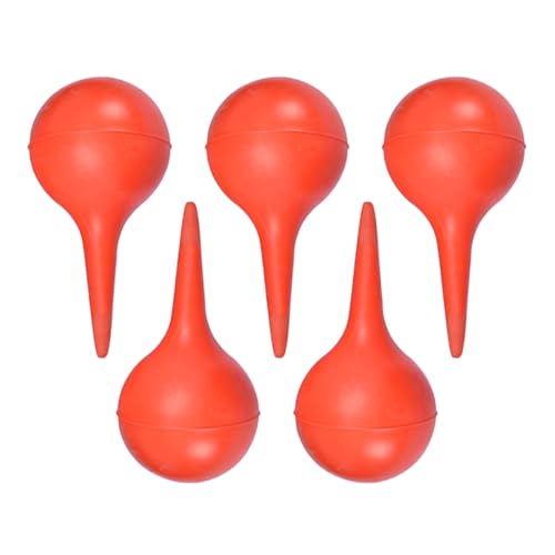 5 Stück Glühbirnen, 60 ml, Gummi-Ohr-Saugnapf-Glühbirne, Gummi-Saugnapf-Glühbirne für Erwachsene und Kinder 5 Stück Glühbirnen, 60 ml, Gummi-Ohr-Saugnapf-Glühbirne, Gummi-Saugnapf-Glühbirne für Erwachsene und Kinder von SLXLYH