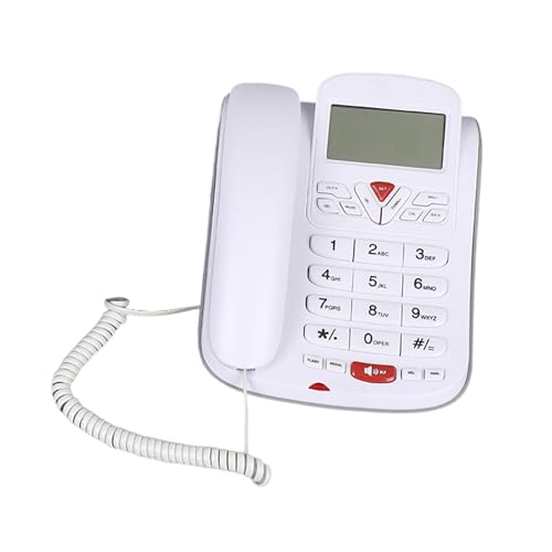 Klassisches Schreibtischtelefon, Heimtelefon für Hotels und Geschäftsbüros, einfach zu bedienen, Doppellochverbindung, Anruferanzeige Klassisches Schreibtischtelefon, Heimtelefon für Hotels und Geschäftsbüros, einfach zu bedienen, Doppellochverbindung, Anruferanzeige von SLXLYH