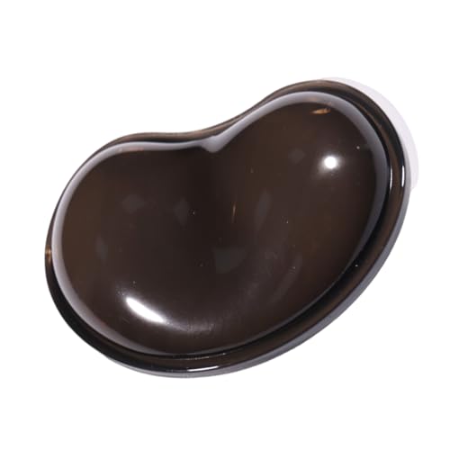 SLXLYH Herzförmige Silikon-Handgelenkauflage, Komfort-Gel, für Computer, Maus, Handgelenkkissen, Schwarz von SLXLYH