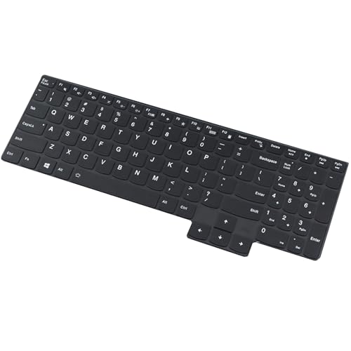SLXLYH Laptop-Tastatur-Schutzfolien für R9000P/R7000/Y9000, Silikon-Tastaturfolie, transparent, Schutzzubehör (schwarz) von SLXLYH