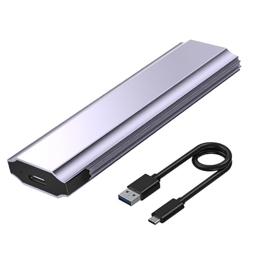 SLXLYH Tragbares NVME-Gehäuse mit effizienter Wärmeableitung/NVME-Protokollen, 10 Gbit/s SLXLYH Tragbares NVME-Gehäuse mit effizienter Wärmeableitung/NVME-Protokollen, 10 Gbit/s von SLXLYH