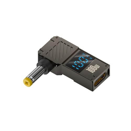 SLXLYH Typ-C-Buchse auf Stecker, Adapter-Anschluss, PD100W, geeignet für Spannungen, Strom, Power-Laptops, effizientes Laden von SLXLYH