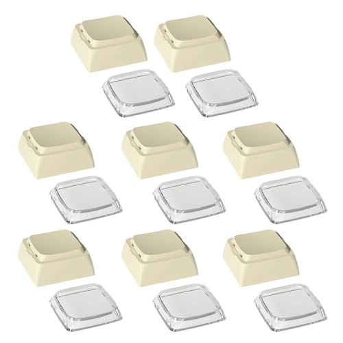 SLXLYH XDA Tastenkappen-Set mit Hintergrundbeleuchtung für mechanische Tastaturen mit langlebigem PC, in klassischer Farbe optional (Farbe), 8 Stück von SLXLYH