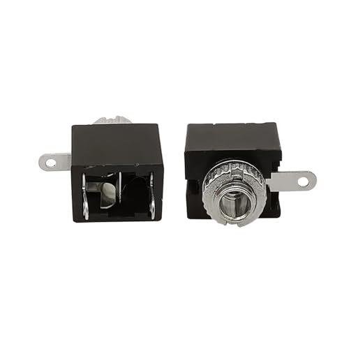 100Pcs PJ201M 2.5mm Mono Channel Headphone Jack Connector 3Pin DIP Headphone Socket Adapter 100Pcs PJ201M 2.5mm Mono Channel Headphone Jack Connector 3Pin DIP Headphone Socket Adapter von SLXWSXZE