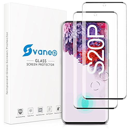 Ecenone Schutzfolie für Samsung Galaxy S20 Plus/Samsung S20+, [2 Stück] 9H Härte, Unterstützung für Fingerabdrucksensor, Blasenfrei, 3D gebogenes gehärtetes Displayschutz fur Samsung Galaxy S20+ von SLYTF
