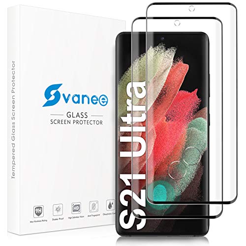 Ecenone Schutzfolie für Samsung Galaxy S21 Ultra, [2 Stück] [9H Härte, Blasenfrei, HD-Klar, Vollständige Abdeckung] Displayschutz Schutzfolie für Samsung Galaxy S21 Ultra von SLYTF