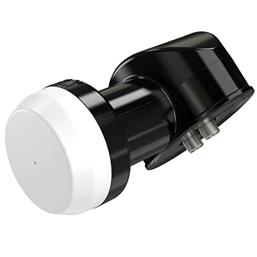SLx Twin LNB 2fach für Multischalter, Sat Doppel LNB, Wetterschutz, Kompatibel mit HD, 4K, UHD, Full HD SLx Twin LNB 2fach für Multischalter, Sat Doppel LNB, Wetterschutz, Kompatibel mit HD, 4K, UHD, Full HD von SLx