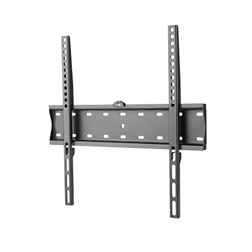 TV-Wandhalterung für 106,7 cm – 177,8 cm, SLx Feste Position, Starkes schlankes Profil, TV-Halterung, max. VESA 400 x 400, mit integrierter Wasserwaage und Wandbefestigungsset von SLx