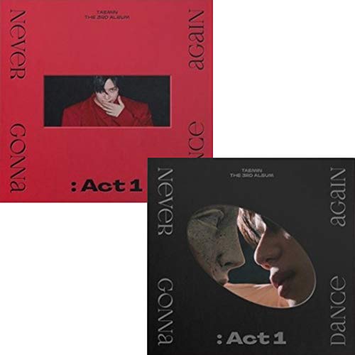 SHINEE TAEMIN [NEVER GONNA DANCE AGAIN:ACT 1] 3rd Regular Album [SUSPECT / INNOCENT] RANDOM Ver. CD+PhotoBook+Card+etc+TRACKING CODE K-POP SEALED von SM ENTERTAINMENT